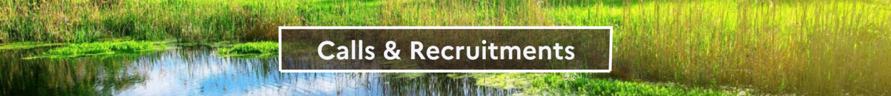Calls & Recruitments
